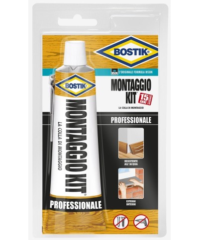 Ferramenta1.com | Bostik montaggio kit profession 125 g tubo - PZ 12