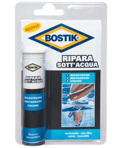Ferramenta1.com | Bostik stucco ripara sottacqua 56 g blister - PZ 1