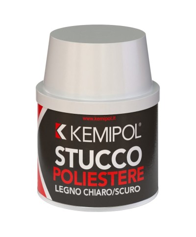 Ferramenta1.com | Stucco poliestere per legno chiaro scuro 150 ml - PZ 12