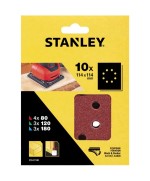 Ferramenta1.com | Piranha stanley sta31108 (x31108) 10 fogli forati 114x114 ka170 - CF 1
