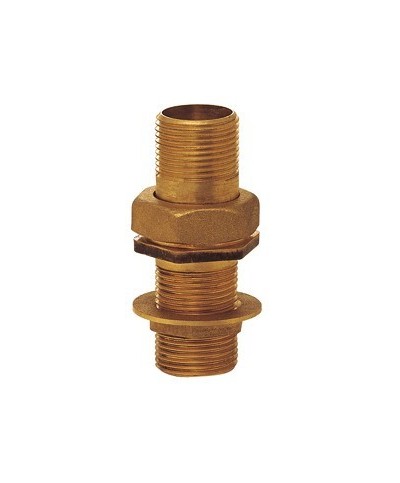 Ferramenta1.com | Raccordo diritto ottone per cassoni 3/4 prolung - PZ 15