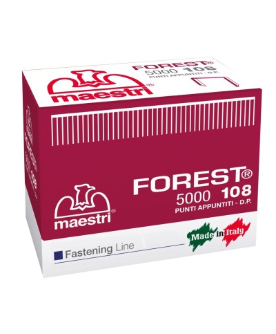 Ferramenta1.com | Maestri punti spillatrice art. 108 da 5000 pz - SC 1