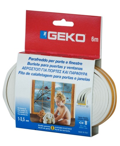 Ferramenta1.com | Parafreddo in gomma 6 m bianco - RT 50