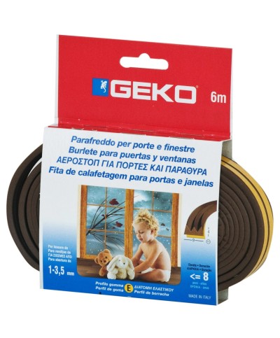 Ferramenta1.com | Parafreddo in gomma 6 m marrone - RT 50