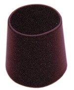 Ferramenta1.com | Sottosedia a goccia nero per tubo 32 mm* - PZ 75