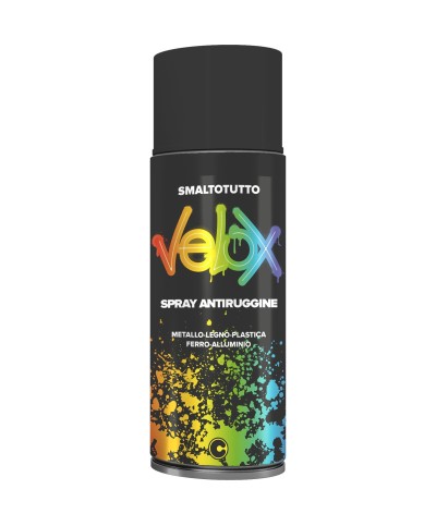 Ferramenta1.com | Velox spray antiruggine grigio ral 7004 - PZ 6