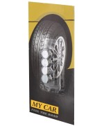 Ferramenta1.com | Set 4 tappi valvole pneumatici cromo/sat. - BL 10