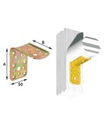 Ferramenta1.com | Piastra 910 piana e tonda acc trop 50x 80x 80 mm - PZ 25