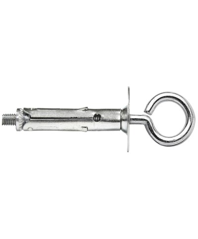 Ferramenta1.com | Mini tassello occhiolo chiuso d 6 mm acc zincoc - PZ 100