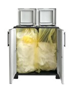 Ferramenta1.com | Pattumiera art plast 2 ante  68x37xh90 cm - PZ 1