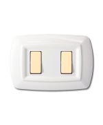 Ferramenta1.com | Tondo placca magic plast 2p bianco - PZ 10