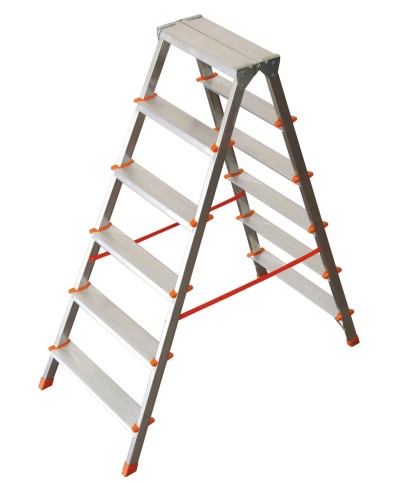 Ferramenta1.com | Scala all. facal filo fi 6 doppia salita 6 gradini - PZ 1