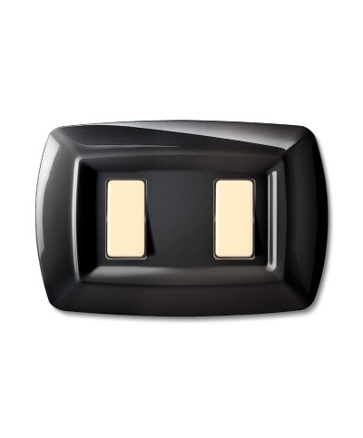 Ferramenta1.com | Tondo placca magic plast 2p nero - PZ 10