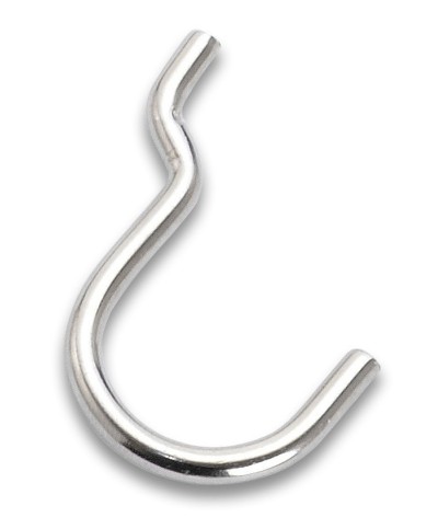 Ferramenta1.com | Gancio per pannelli forati fig 3 - PZ 200