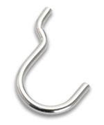 Ferramenta1.com | Gancio per pannelli forati fig 3 - PZ 200