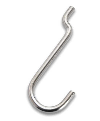 Ferramenta1.com | Gancio per pannelli forati fig 4 - PZ 200