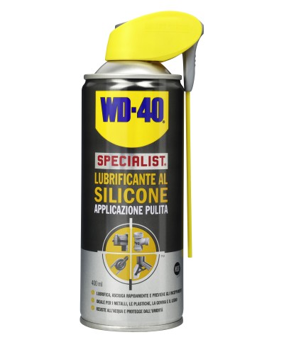 Ferramenta1.com | Wd-40 specialist lubrificante al silicone 39389 400 ml - PZ 6