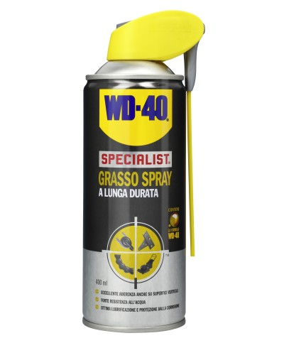 Ferramenta1.com | Wd-40 specialist grasso spray lunga durata 400 ml - PZ 6