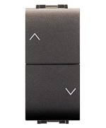 Ferramenta1.com | Life 4022 doppio pulsante p/tapparelle grigio a - PZ 1