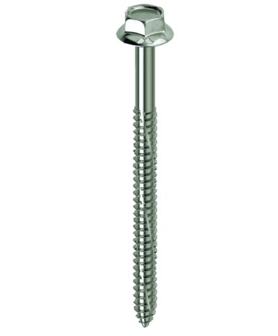 Ferramenta1.com | Tirafondo autofilettante te 6,3x 60mm chr kovervit bs - PZ 100