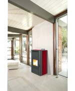 Ferramenta1.com | Termostufa pellet vent 22kw king 24 bordeaux - PZ 1