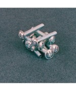Ferramenta1.com | Viti per pomoli t.b. larga combi d 4x25 mm zincata - PZ 500