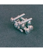 Ferramenta1.com | Viti per pomoli t.b. larga combi d 4x40 mm zincata - PZ 500