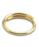 Ferramenta1.com | Anello per catena a perline ottone lucido d 14 mm - CE 2
