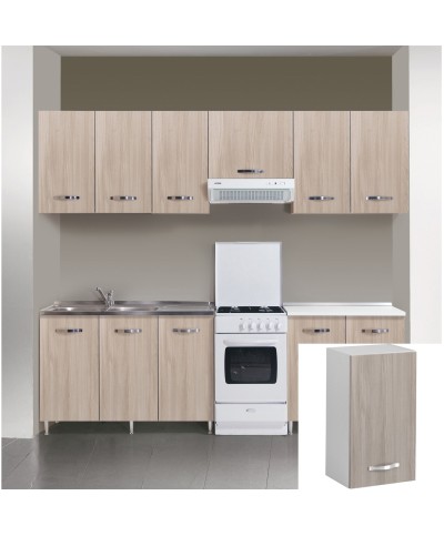 Ferramenta1.com | Kit cucina pensile 1 anta 40x30xh72 cm olmo - PZ 1