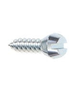 Ferramenta1.com | Vite autofil. fermavetro d4,2x9,5mm zn bianca - CE 5