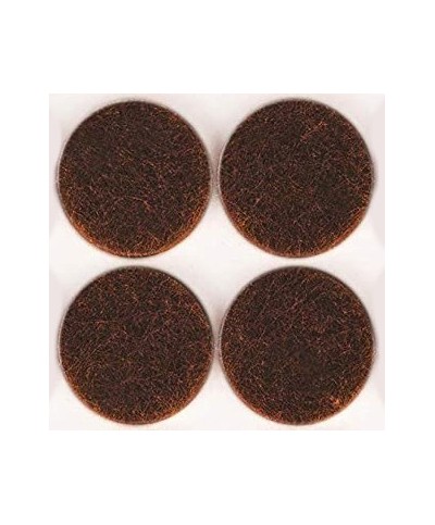 Ferramenta1.com | Feltrino adesivo sedia marrone d 24 mm cf 8 pz - CF 50