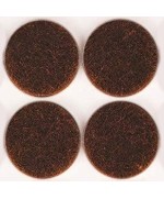 Ferramenta1.com | Feltrino adesivo sedia marrone d 32 mm cf 4 pz* - CF 50