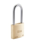Ferramenta1.com | City by iseo lucchetto ott rett arco lungo 40 mm - PZ 10