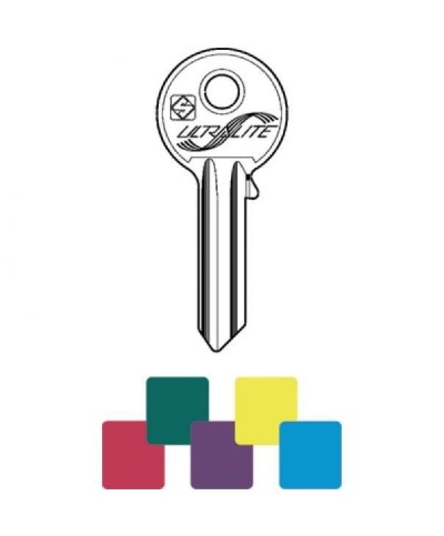 Ferramenta1.com | Chiavi silca ultralite color ul058      gr.08 - PZ 20