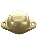 Ferramenta1.com | Copridado ottone per porte d 30 mm lucido - PZ 24