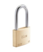 Ferramenta1.com | City by iseo lucchetto ott rett arco lungo 50 mm - PZ 10