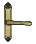 Ferramenta1.com | Cremonese ottone giglio impugn maniglia c/perni - PZ 8