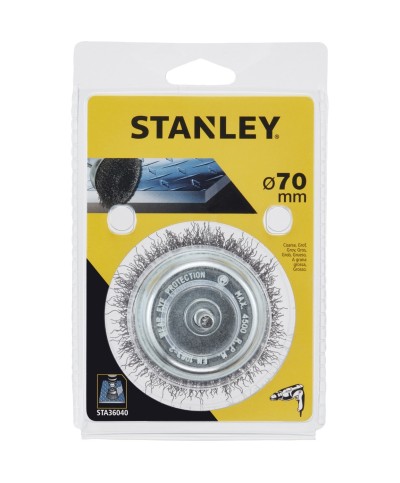 Ferramenta1.com | Piranha stanley sta36040 (x36040) spazzola acciaio a tazza d.75 - PZ 1