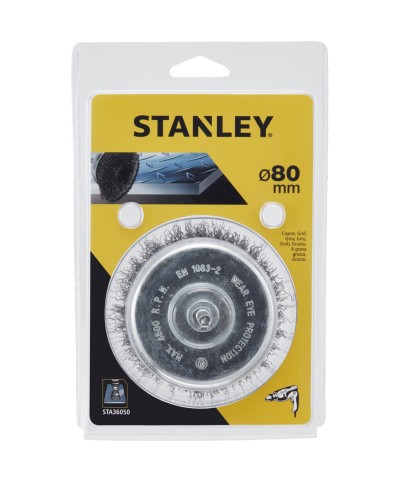 Ferramenta1.com | Piranha stanley sta36050 (x36050) spazzola acciaio a tazza d.85 - PZ 1