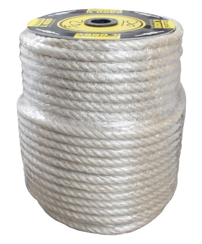 Ferramenta1.com | Fune canapa chiara d 18 mm bobina100 m circa - KG 18