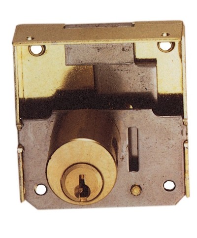 Ferramenta1.com | Serratura per mobili 1/2 scat cilindro ott 40 mm* - PZ 10