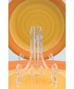 Ferramenta1.com | Reggipiatti da appoggio in acrilico h 10 cm - PZ 6