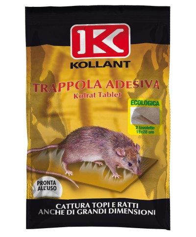 Ferramenta1.com | Trappola p/topi kolrat tablet 2 tavolette 19x28cm - CF 1