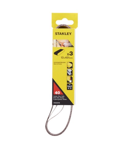 Ferramenta1.com | Piranha stanley sta33376 (x33376)  3 nastri 13x451 gr.40 - PZ 1