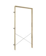 Ferramenta1.com | Controtelaio legno abete 10.5x2x215 cm dist.metallo - PZ 1