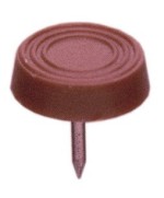 Ferramenta1.com | Sottosedia con falsa vite 14 mm marrone - PZ 250