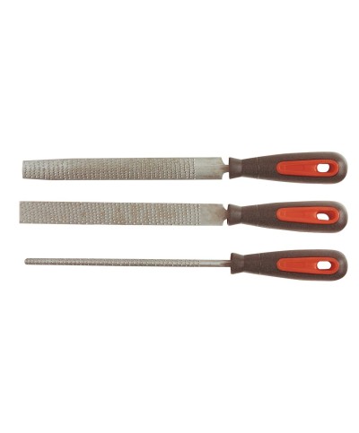 Ferramenta1.com | Conf 3 raspe p/legno 20 cm manico grip 32037 - CF 1