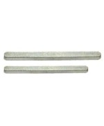 Ferramenta1.com | Quadro per maniglia q 6x100 mm acciaio lucido - PZ 25