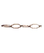 Ferramenta1.com | Catena p/lampadario filo sagomato 2,5mm ot* - MT 15