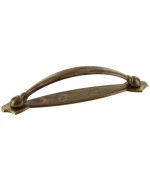 Ferramenta1.com | Maniglia ottone 18900 128 mm anticato - PZ 25